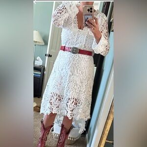 White Lace Dress